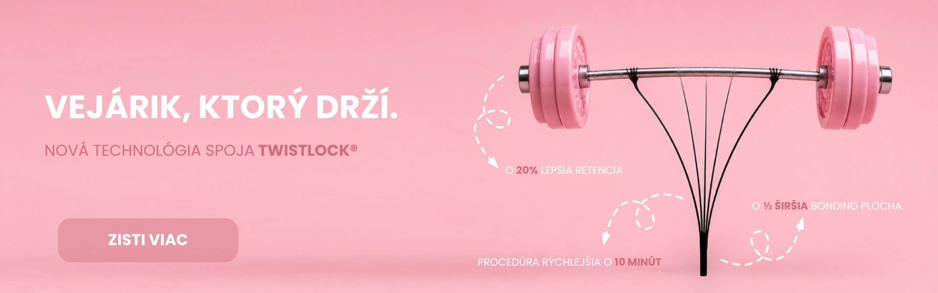 NOVINKA v aplikácii mihalníc - TWISTLOCK technológia spojov vejárikov.