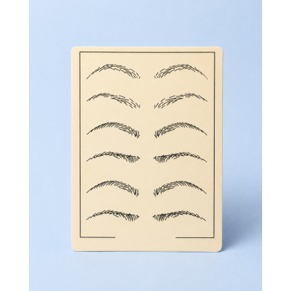 244 wowbyme treningova koza na microblading s predlohou